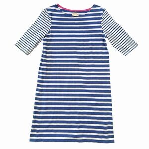 Johnnie B Girls Blue Striped Sleeveless‎ Dress Cotton Size 15-16Y Nautical Beach